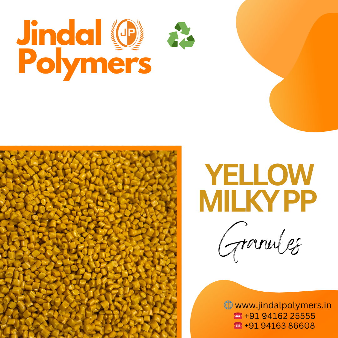 Milky Yellow PP Granules